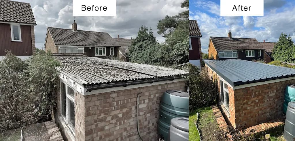 Garage Roof Removal & Dismantle in Winchester